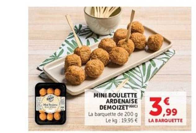 MINI BOULETTE ARDENAISE DEMOIZET(IGC)