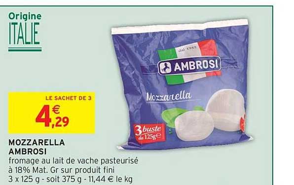 MOZZARELLA AMBROSI