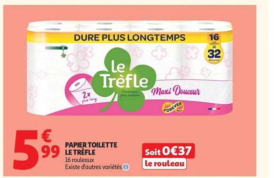 PAPIER TOILETTE LE TRÈFLE