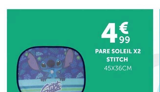 PARE SOLEIL X2 STITCH 45X36CM