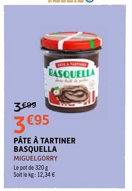 PÂTE À TARTINER BASQUELLA