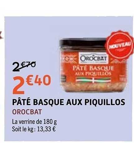 PÂTÉ BASQUE AUX PIQUILLOS