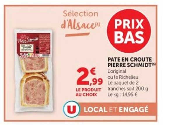 PATE EN CROUTE PIERRE SCHMIDT