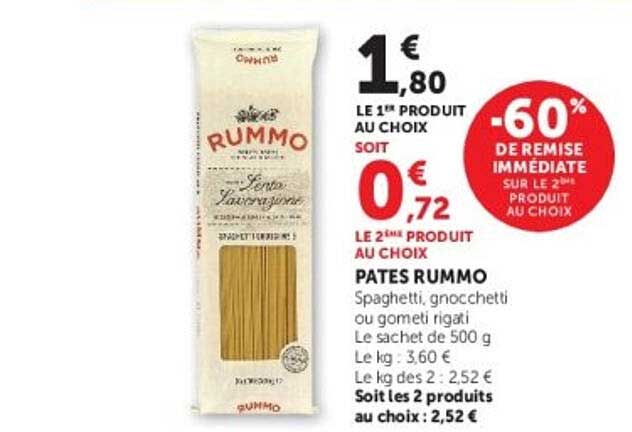 PÂTES RUMMO