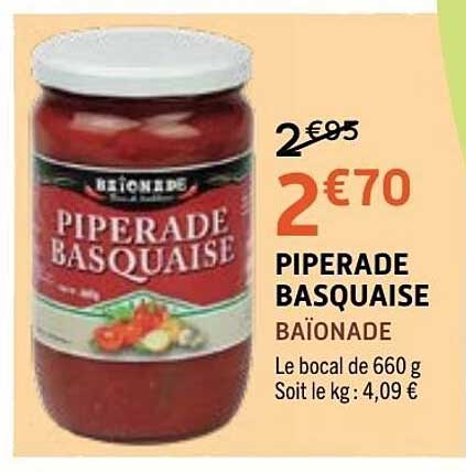 PIPERADE BASQUAISE BÄIONADE