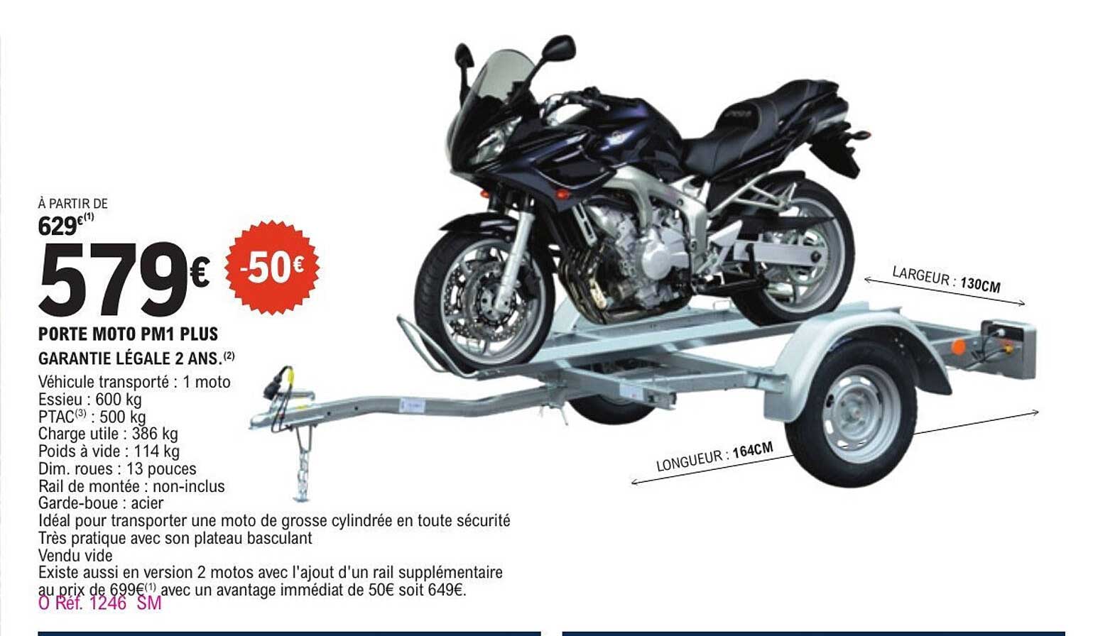 PORTE MOTO PM1 PLUS