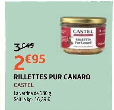 RILLETTES PUR CANARD