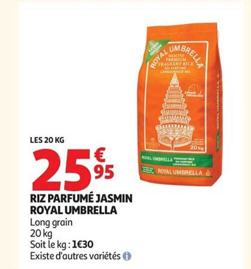 RIZ PARFUMÉ JASMIN ROYAL UMBRELLA