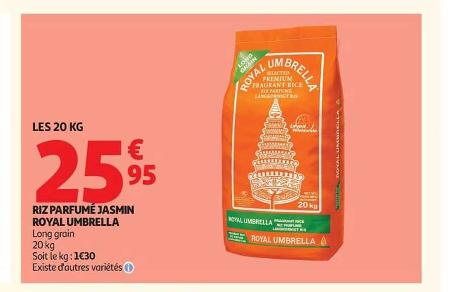 RIZ PARFUMÉ JASMIN ROYAL UMBRELLA