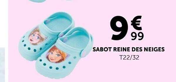 SABOT REINE DES NEIGES T22/32