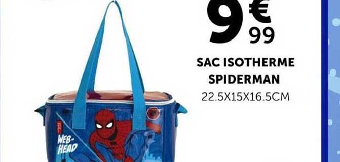 SAC ISOTHERME SPIDERMAN