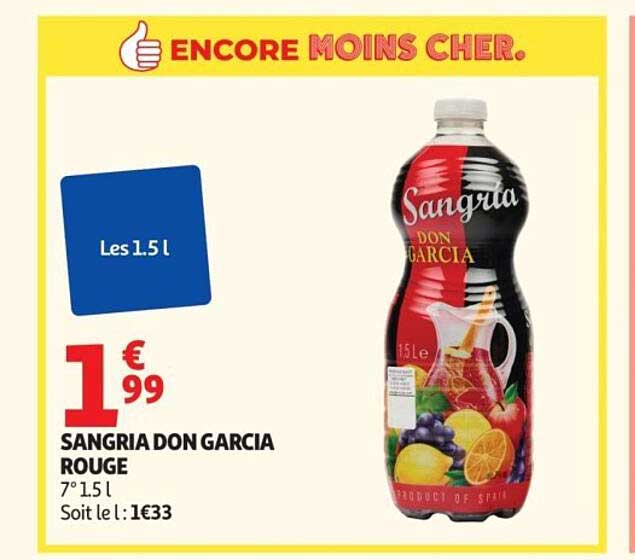 SANGRIA DON GARCIA ROUGE