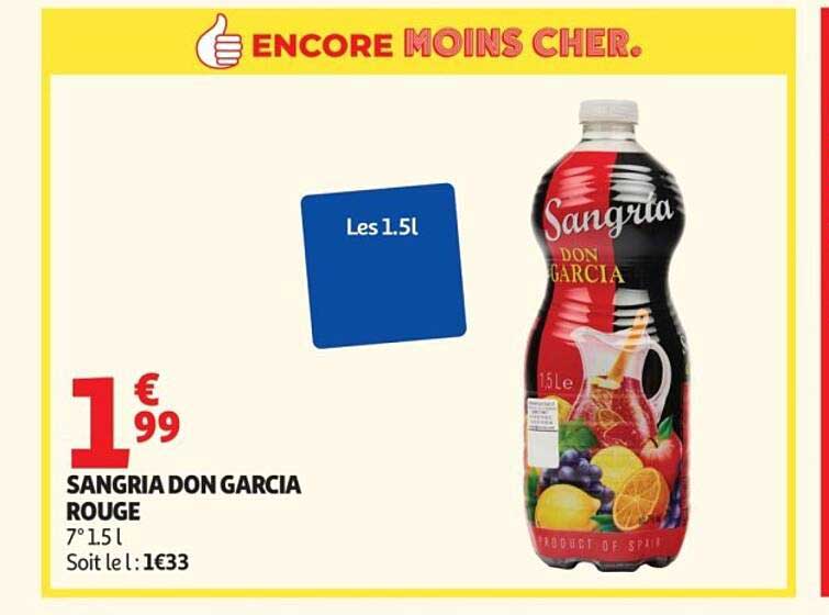 SANGRIA DON GARCIA ROUGE