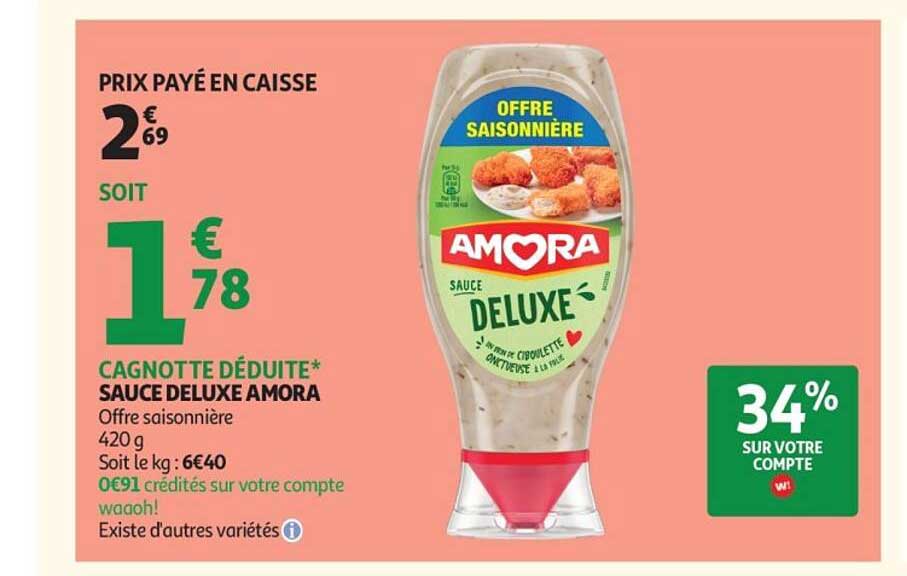 SAUCE DELUXE AMORA