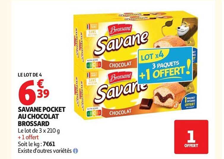 SAVANE POCKET AU CHOCOLAT BROSSARD