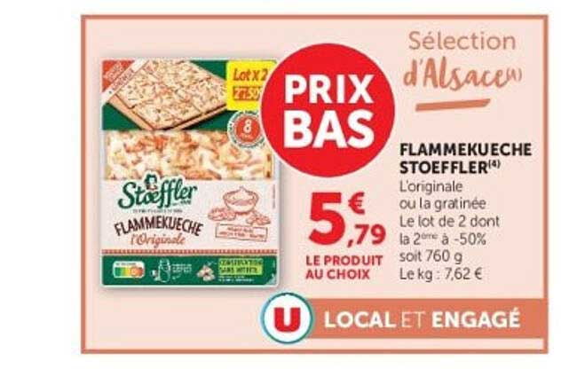 Sélection d'Alsace - FLAMMEKUECHE STOEFFLER