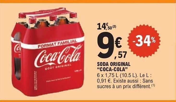 SODA ORIGINAL “COCA-COLA”