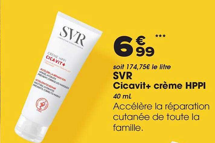 SVR Cicavit+ crème HPPI