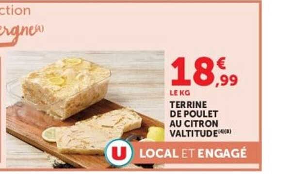 TERRINE DE POULET AU CITRON VALTITUDE