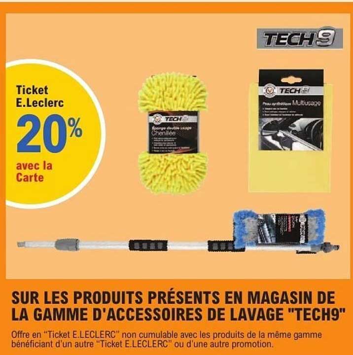 Ticket E.Leclerc 20% avec la Carte