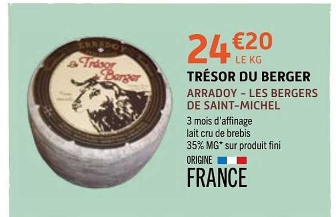 TRÉSOR DU BERGER
