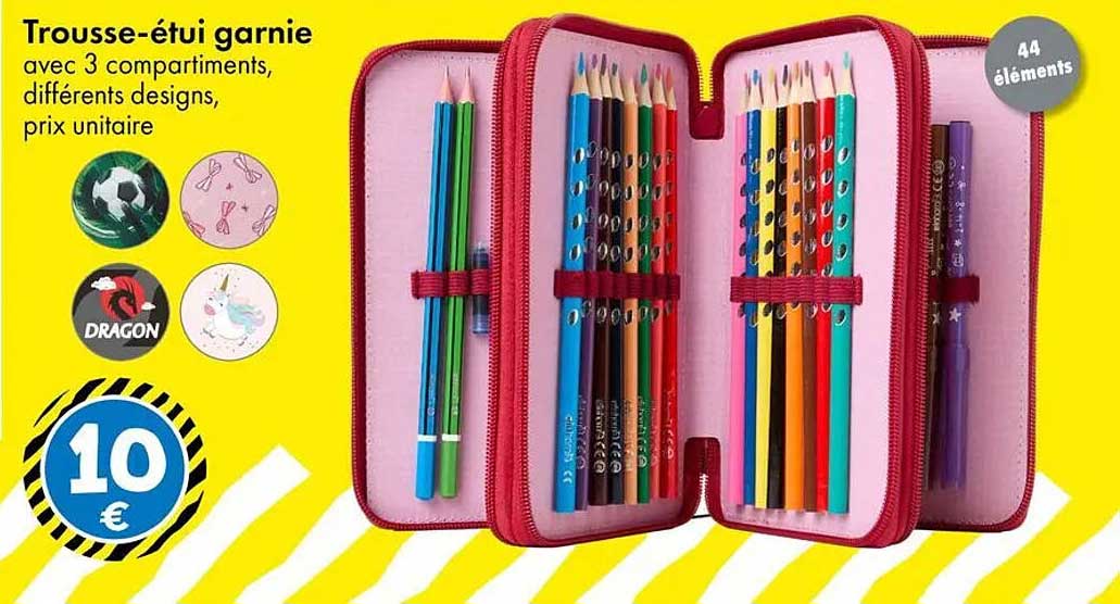 Trousse-étui garnie
