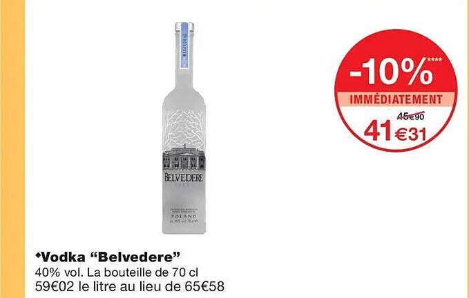 Vodka “Belvedere”