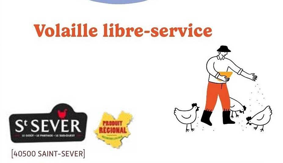 Volaille libre-service