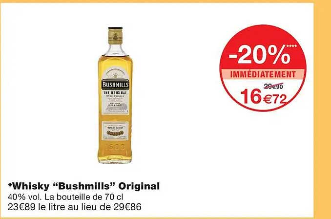 Whisky “Bushmills” Original