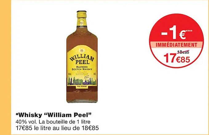 Whisky “William Peel”