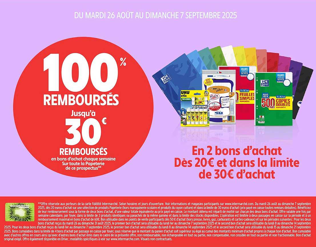 100 % REMBOURSÉS