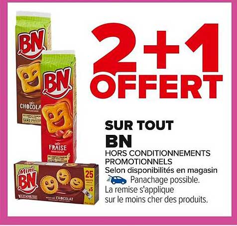 2 + 1 OFFERT