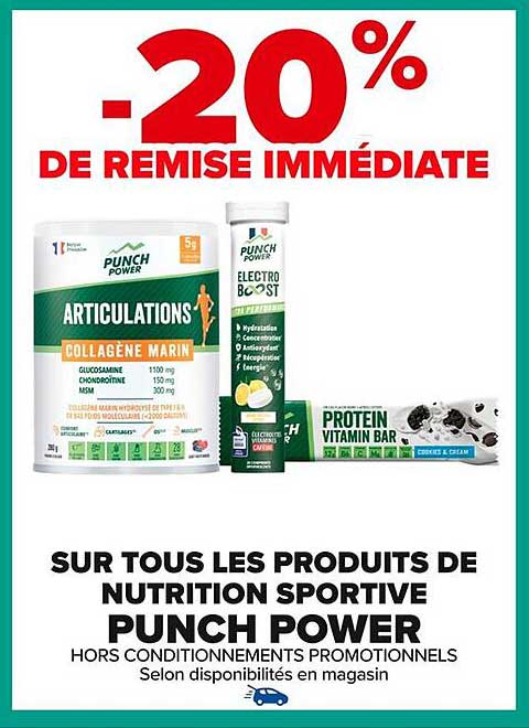 -20% DE REMISE IMMÉDIATE
