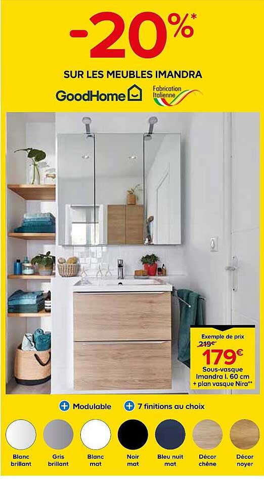 -20% SUR LES MEUBLES IMANDRA