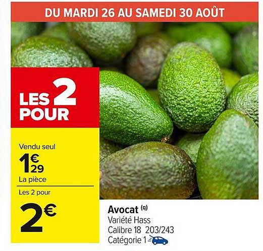 Avocat (Varieté Hass)