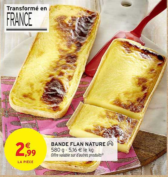 BANDE FLAN NATURE