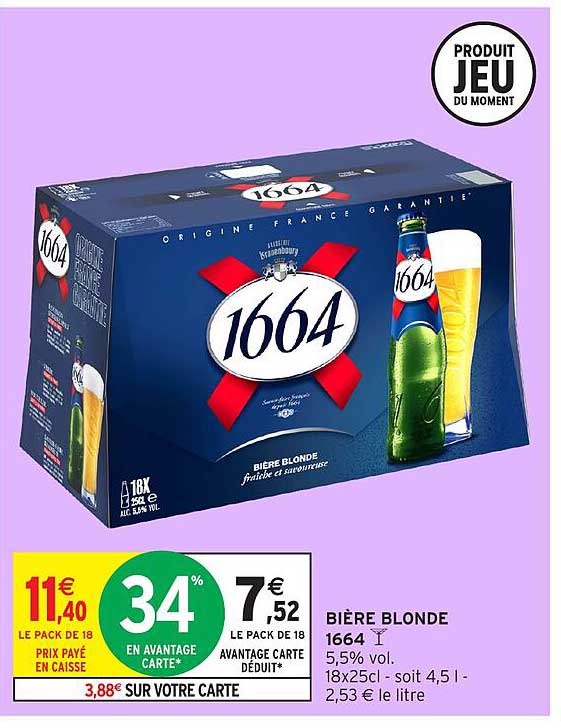 BIERRE BLONDE 1664