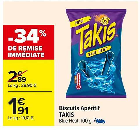 Biscuits Apéritif TAKIS
