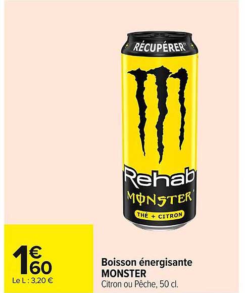 Boisson énergisante MONSTER