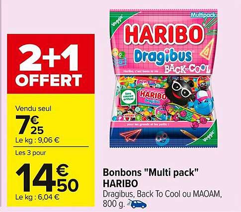 Bonbons "Multi pack" HARIBO