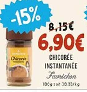 Chicorée Instantanée Favrichon