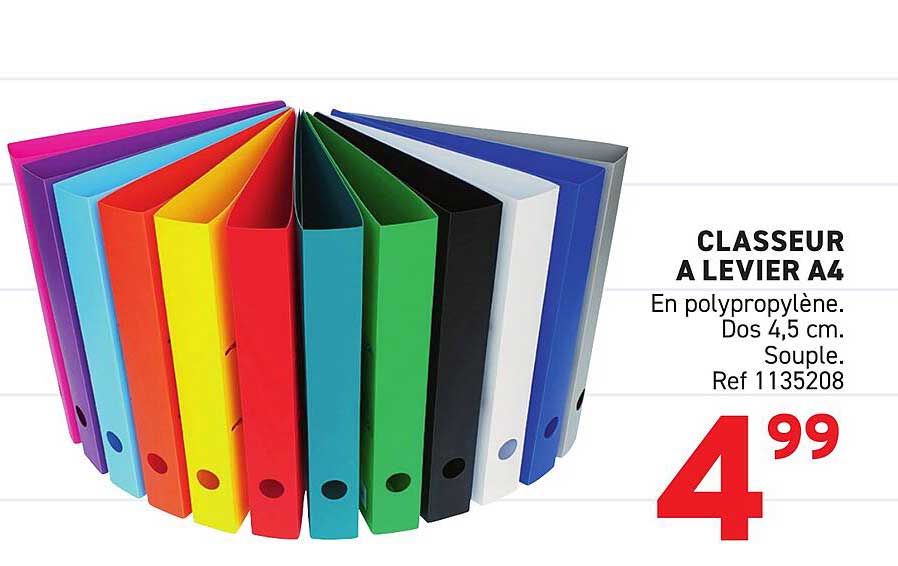 CLASSEUR A LEVIER A4