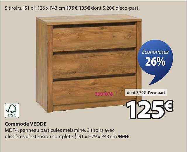 Commode VEDDE