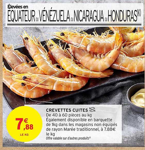 CREVETTES CUITES