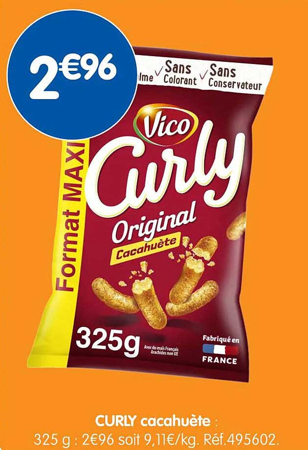 CURRY Cacahuète Vico Original - 325g