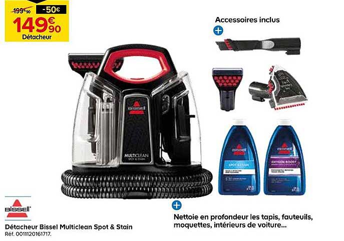 Détacheur Bissell Multiclean Spot & Stain