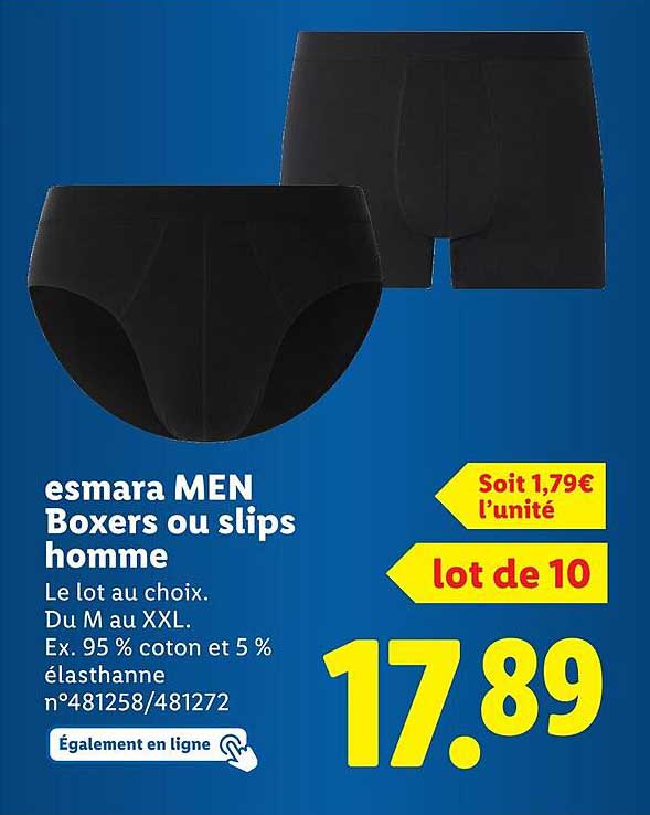 esmarra MEN Boxers ou slips homme