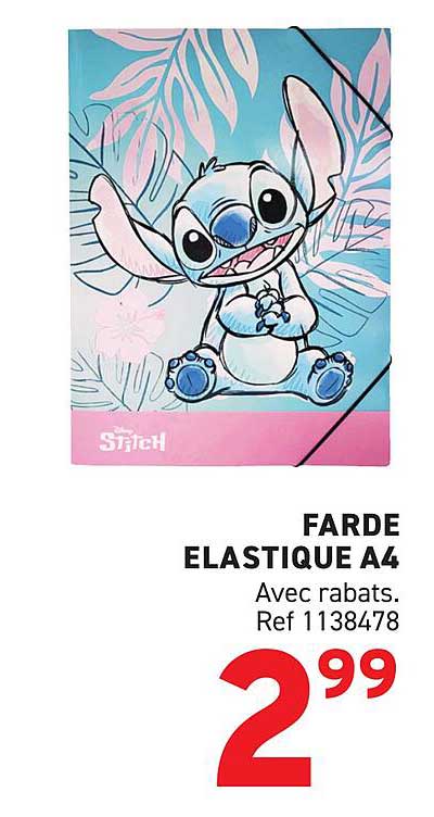 FARDE ÉLASTIQUE A4