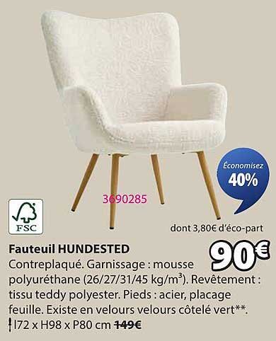 Fauteuil HUNDESTED