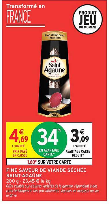 FINE SAVEUR DE VIANDE SÉCHÉE SAINT-AGAÜNE